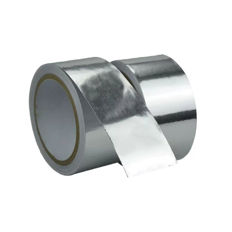 Merio Aluminum Foil Sealing Tape, High Temperature Resistant and Heat Insulating Aluminum Foil Tape 100mm*50m [1]