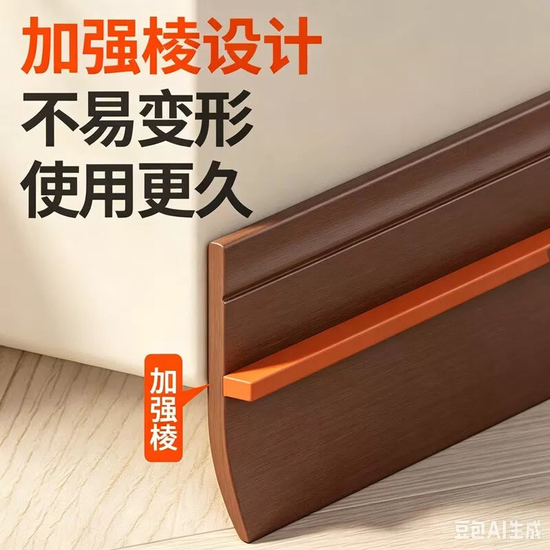 Minggu door gap sealing strip, anti-theft glass door and window gap baffle, self-adhesive sound insulation and waterproof strip, windproof device, transparent and waterproof adhesive backing, 100cm*2  [4]