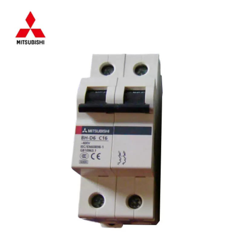 Mitsubishi Electric 1A 2P D 6kA Miniature Circuit Breaker [1]