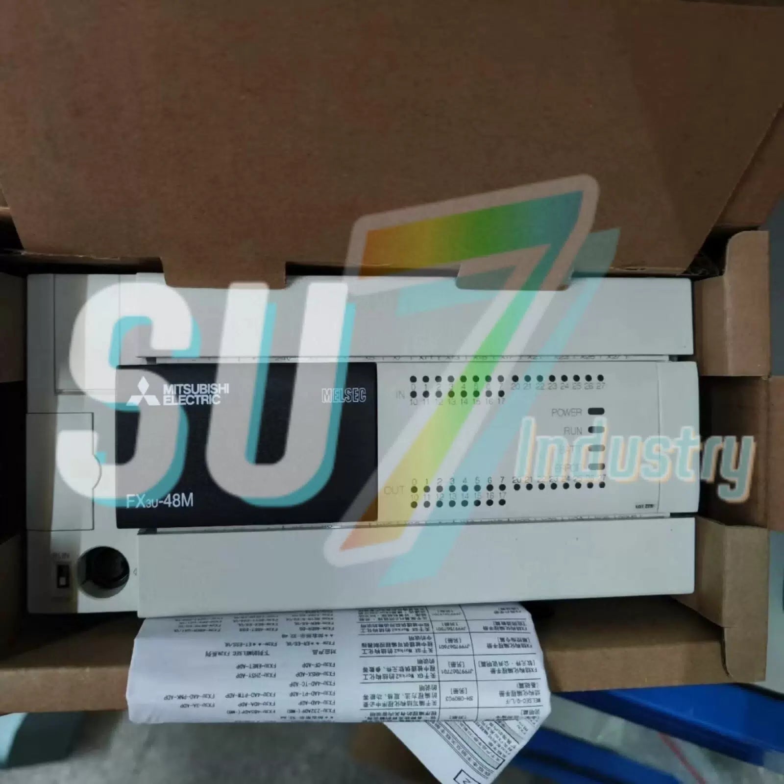 Mitsubishi FX3U-48MR/ES-A PLC Module# 1pcs [2]
