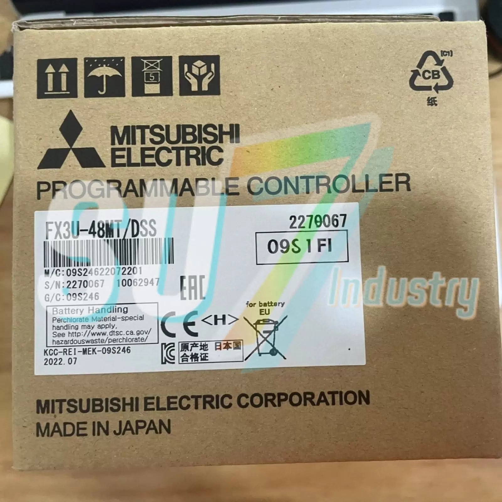 Mitsubishi FX3U-48MT/DSS PLC module FX3U48MTDSS#1pcs [1]