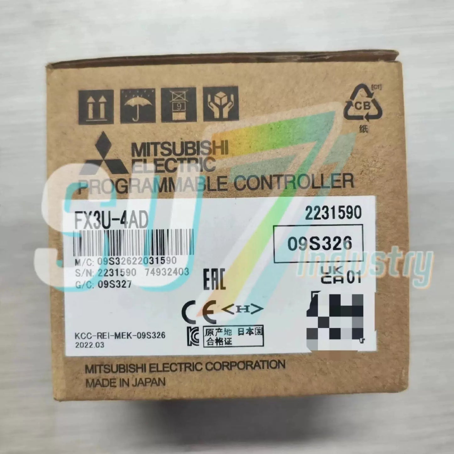 Mitsubishi FX3U-4AD PLC module FX3U4AD #1pcs [1]