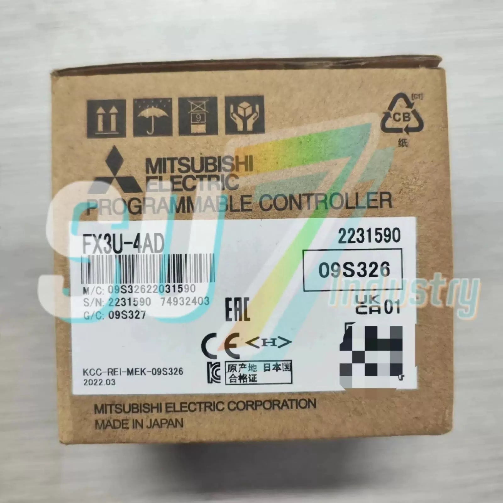 Mitsubishi FX3U-4AD PLC module FX3U4AD #1pcs [1]