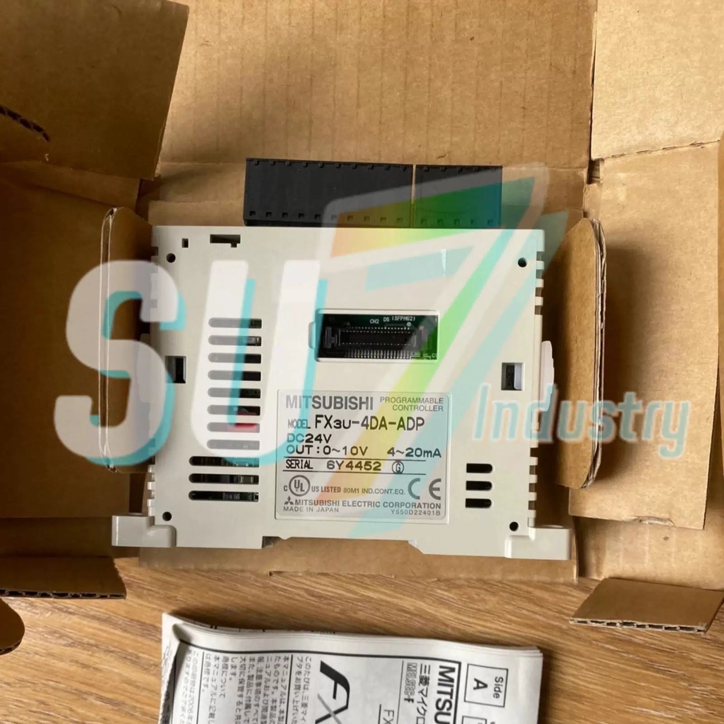 Mitsubishi FX3U-4DA-ADP PLC module FX3U4DAADP #1pcs [3]
