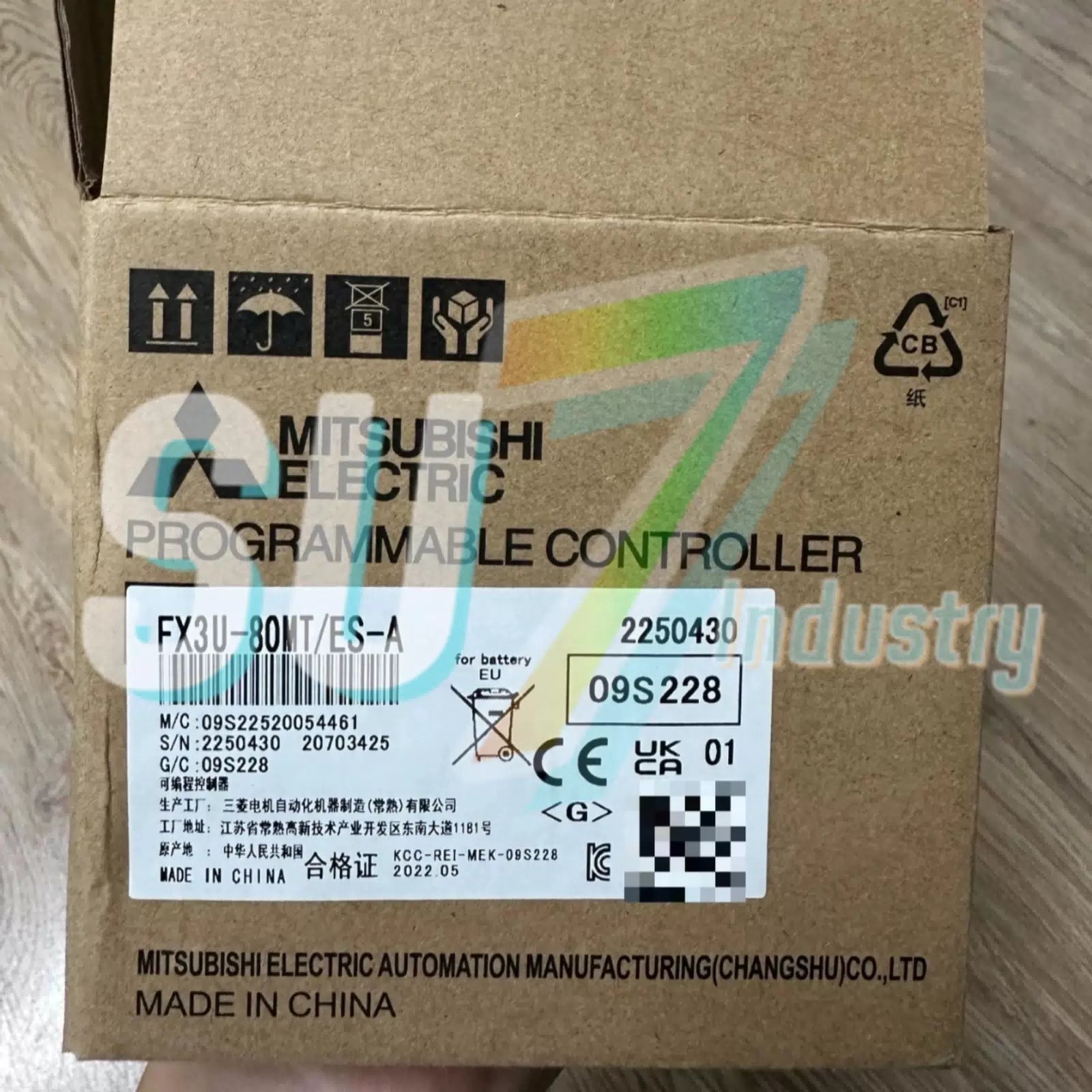 Mitsubishi FX3U-80MT/ES-A PLC module FX3U-80MT-ES-A #1pcs [1]
