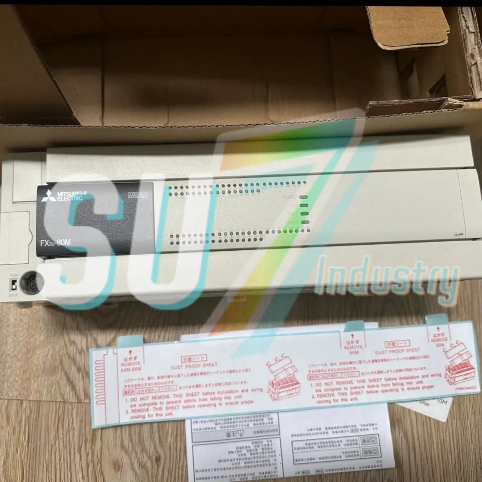 Mitsubishi FX3U-80MT/ES-A PLC module FX3U-80MT-ES-A #1pcs [2]