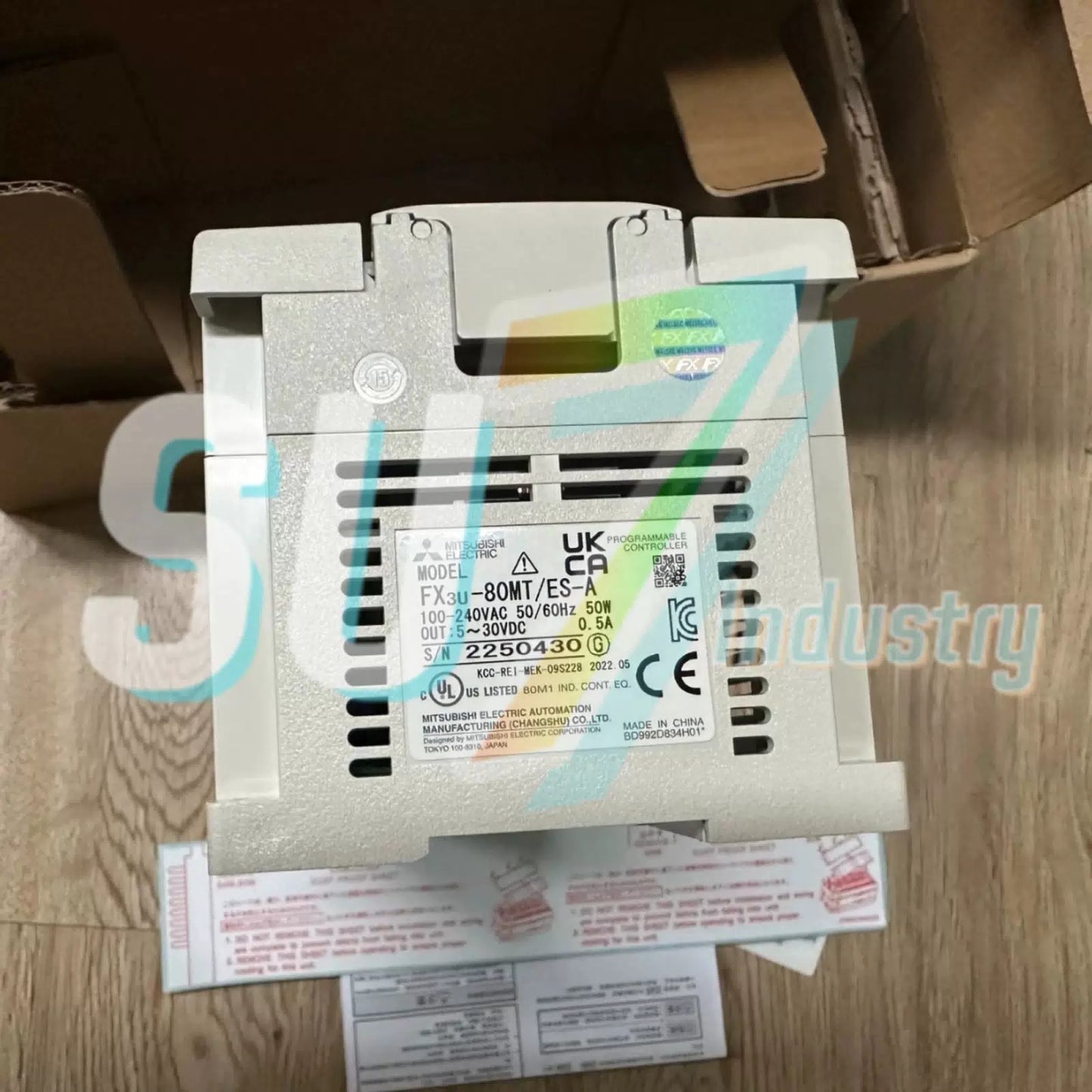 Mitsubishi FX3U-80MT/ES-A PLC module FX3U-80MT-ES-A #1pcs [3]