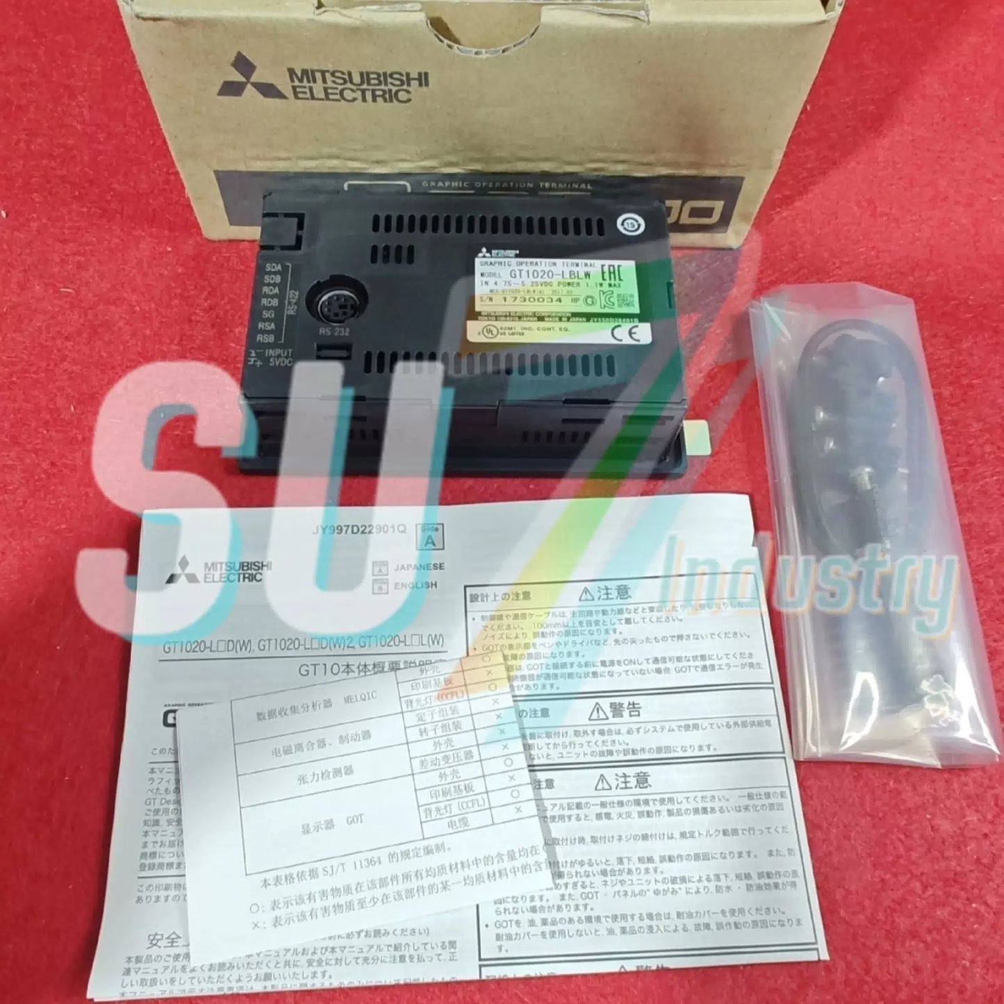 Mitsubishi GT1020-LBLW HMI Touch Panel GT1020LBLW#1pcs [3]