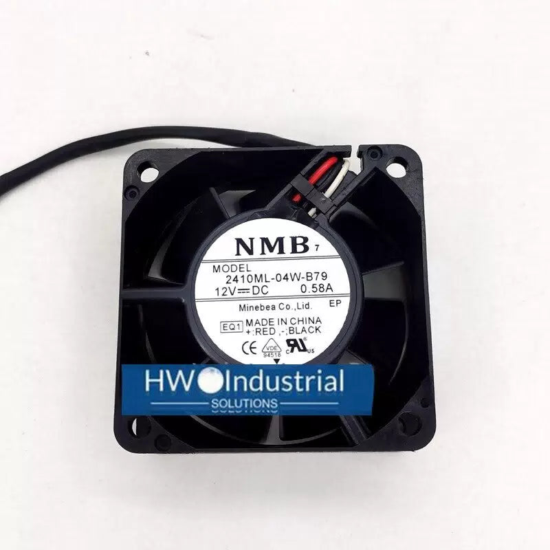 NMB 2410ML-04W-B79 6025 6CM 12V 0.58A 3-wire Power Module Cooling Fan [3]