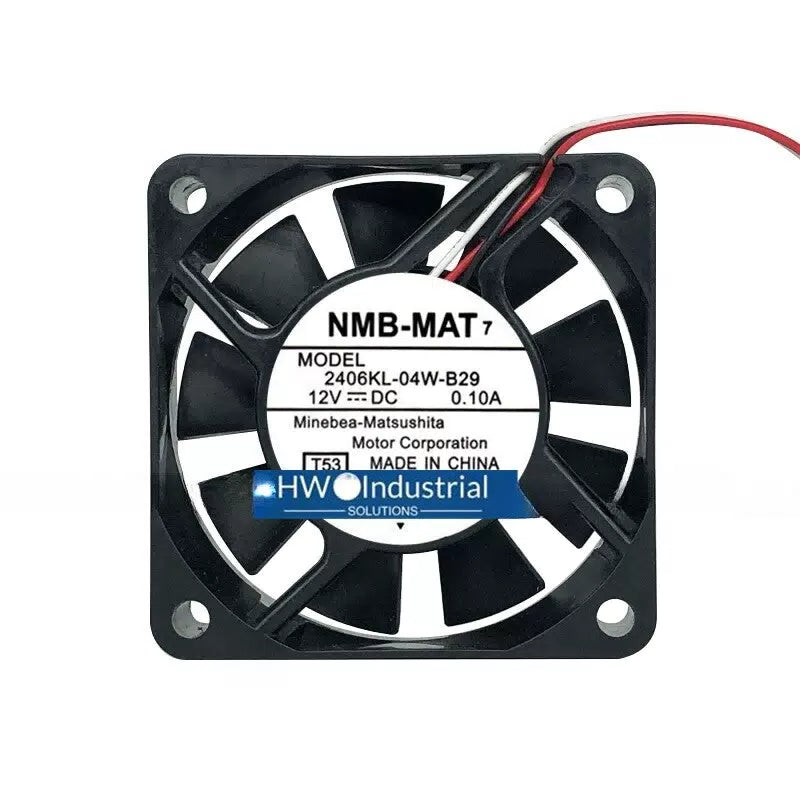 NMB-MAT 3-wire 2406KL-04W-B29 6015 12V 0.10A Equipment Cooling Fan [1]