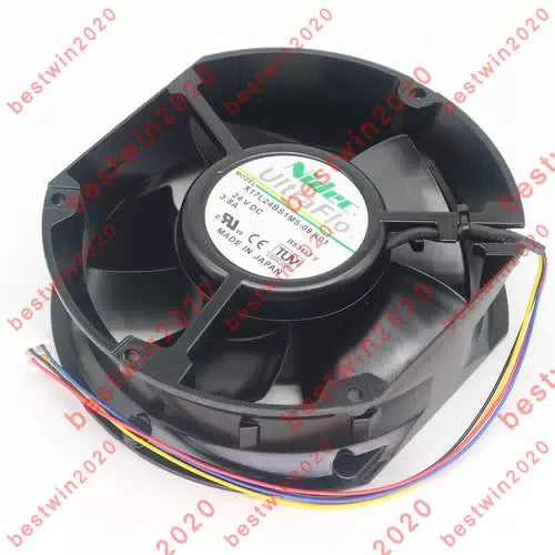 Nidec X17L24BS1M5-09 K01 24V DC 3.8A Cabinet Inverter Cooling Fan [3]