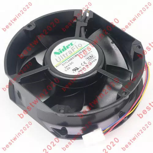 Nidec X17L24BS1M5-09 K01 24V DC 3.8A Cabinet Inverter Cooling Fan [5]