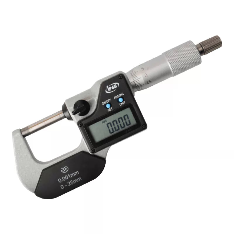 Northwest China, Qinghai Province, Electronic Digital Display Outside Micrometer, High Precision Screw Micrometer (0.001mm), 133-03-454/50-75mm, No Data Transmission Interface [1]