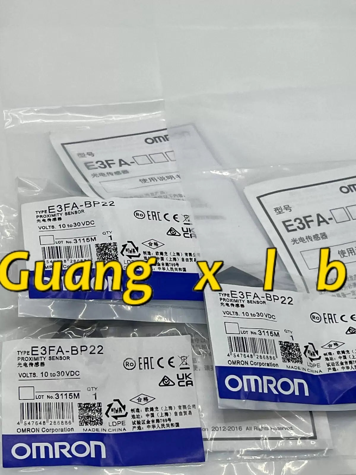 OMRON E3FA-BP22 Photoelectric Sensor One E3FABP22 [2]