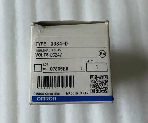 OMRON G3S4-D DC24 Terminal SSR w/Relay Socket [1]