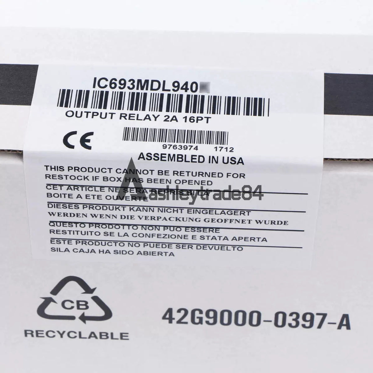ONE GE Fanuc IC693MDL940K Module [3]