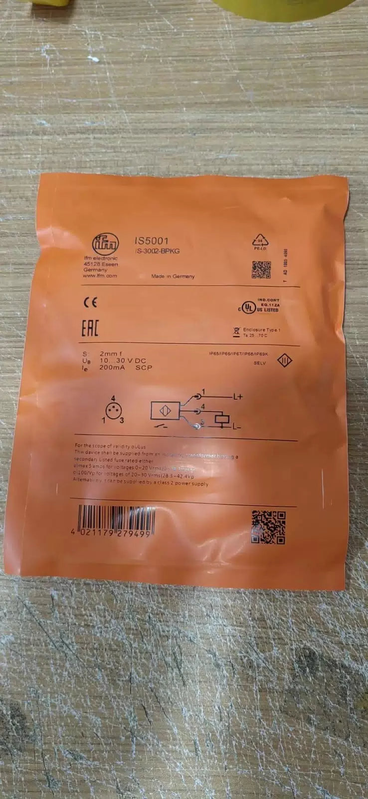 ONE IFM sensor IS5001 [2]