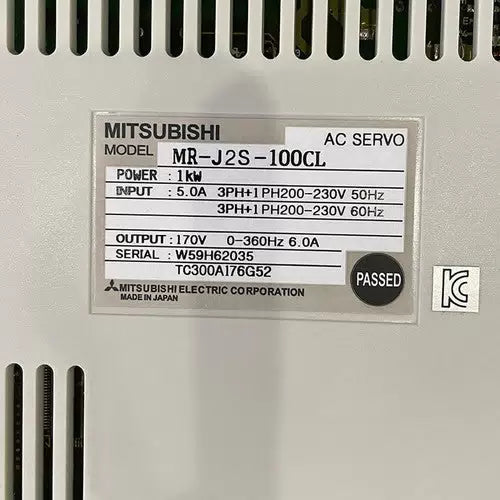 ONE Mitsubishi In Box AC SERVO Driver MR-J2S-100CL [6]