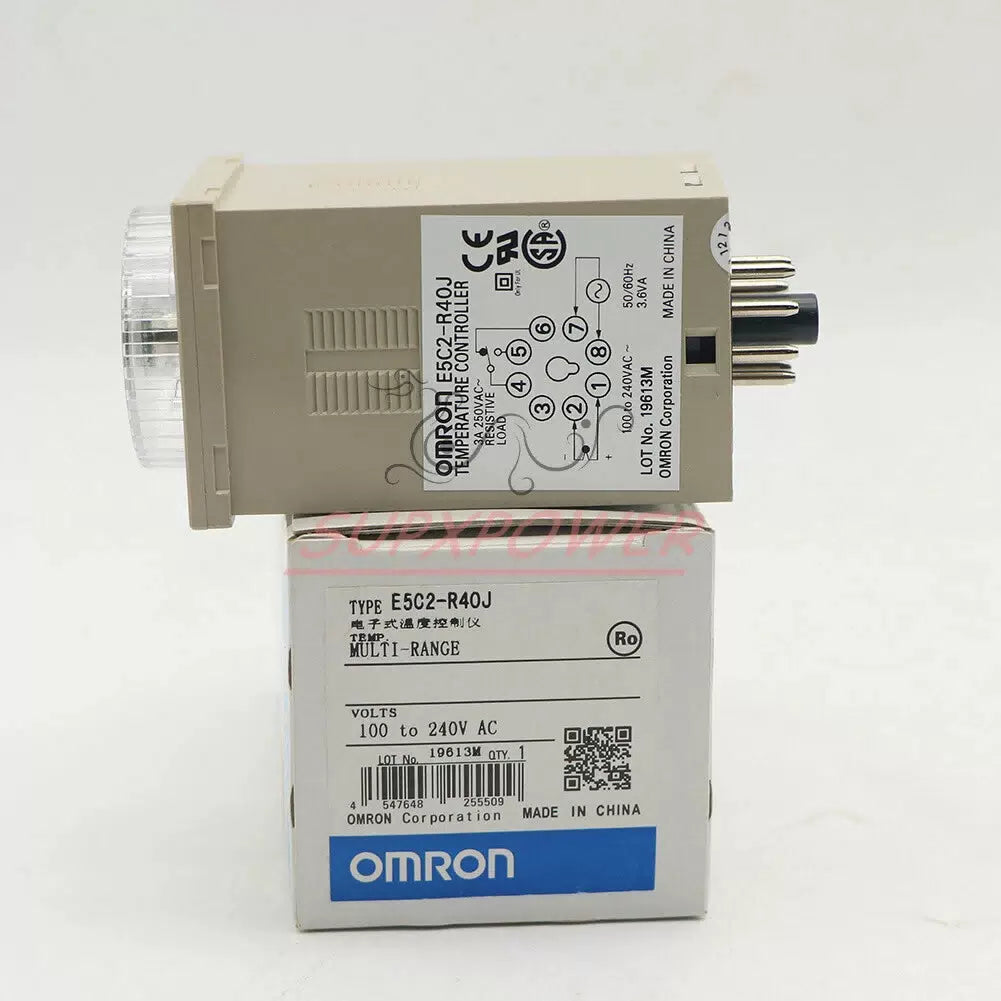 Omron E5C2-R40J 200~240V ACTemperature Controller E5C2R40J (1PCS) [9]