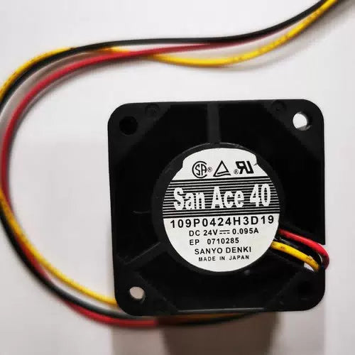One For SANYO DENKI 109P0424H3D19 DC24V 0.095A Cooling Fan [1]