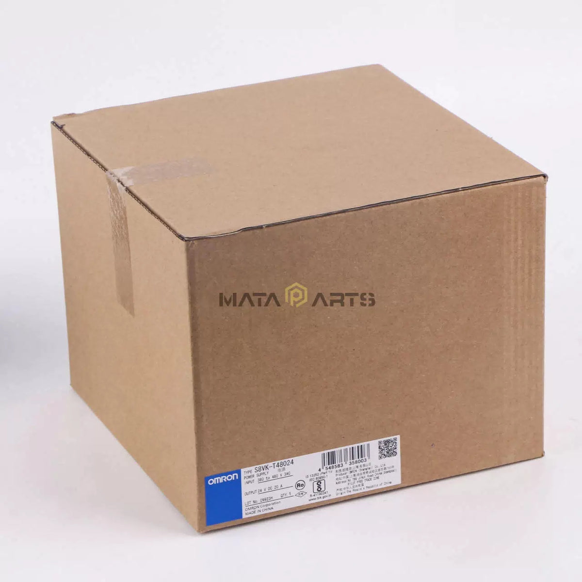 One Omron switching power supply S8VK-T48024 [11]