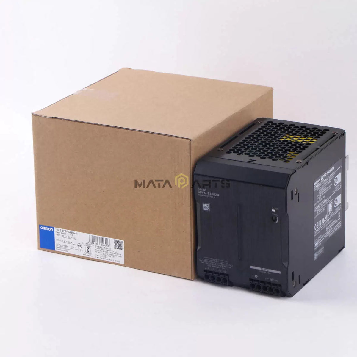 One Omron switching power supply S8VK-T48024 [5]