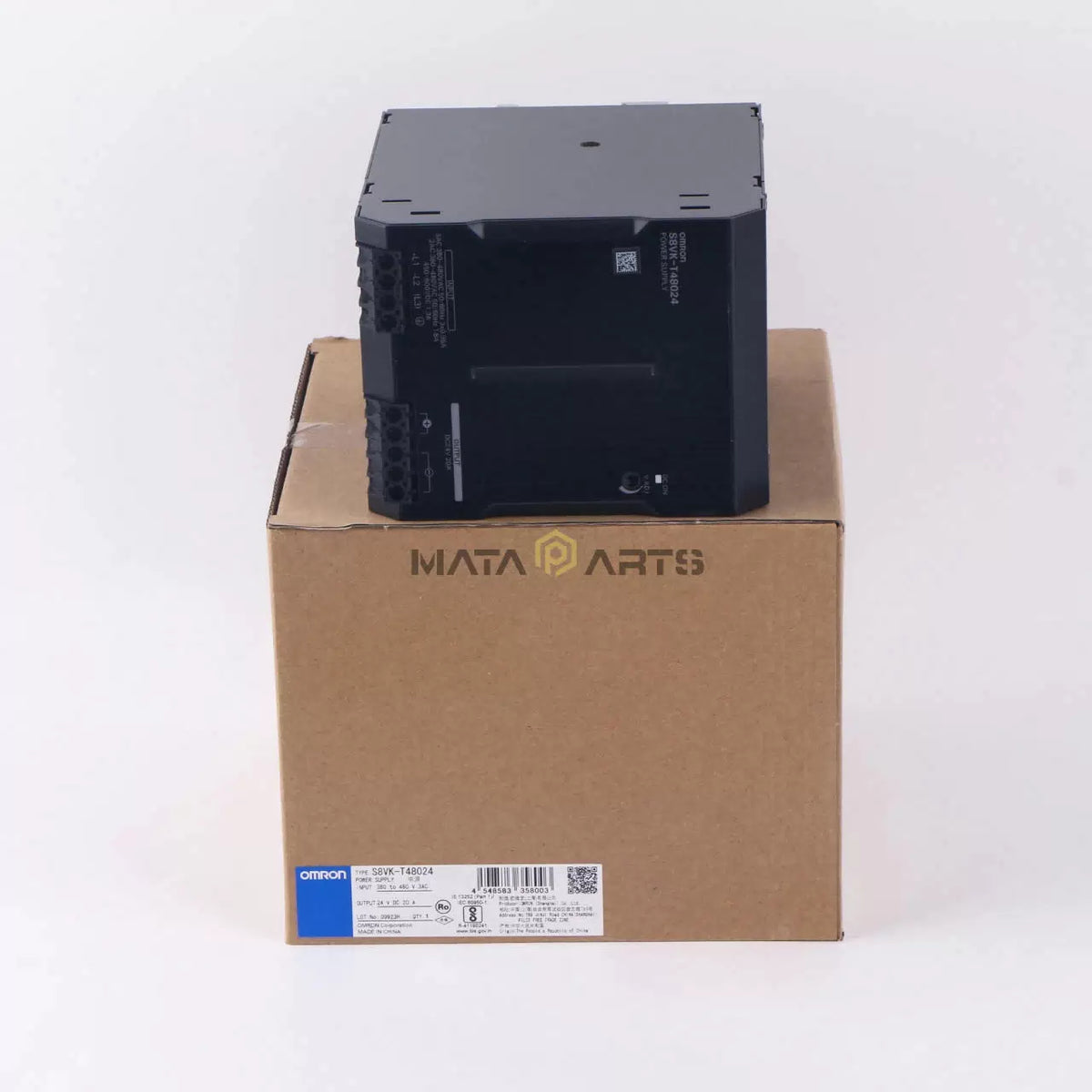 One Omron switching power supply S8VK-T48024 [8]