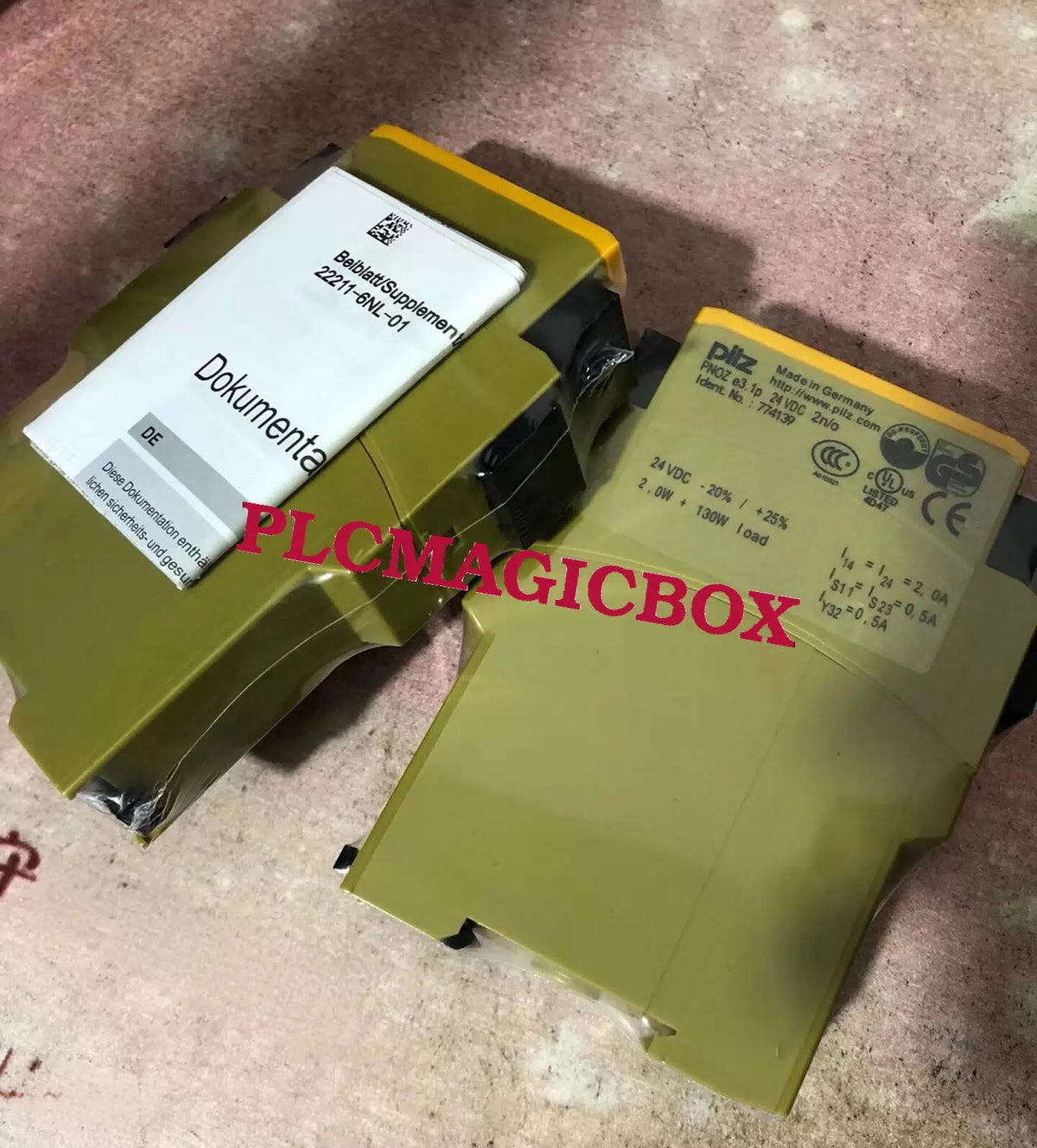 PILZ 774139 PNOZ e3.1p Safety Relay ping [1]