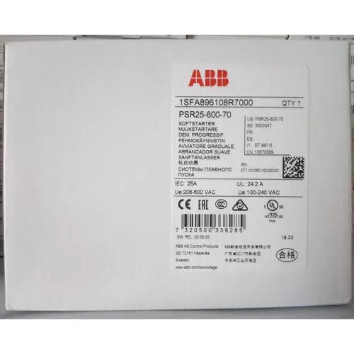 PSR25-600-70 1SFA896108R7000 SOFTSTARTER 11kw [2]