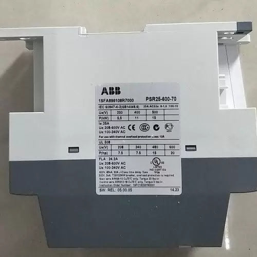 PSR25-600-70 1SFA896108R7000 SOFTSTARTER 11kw [4]