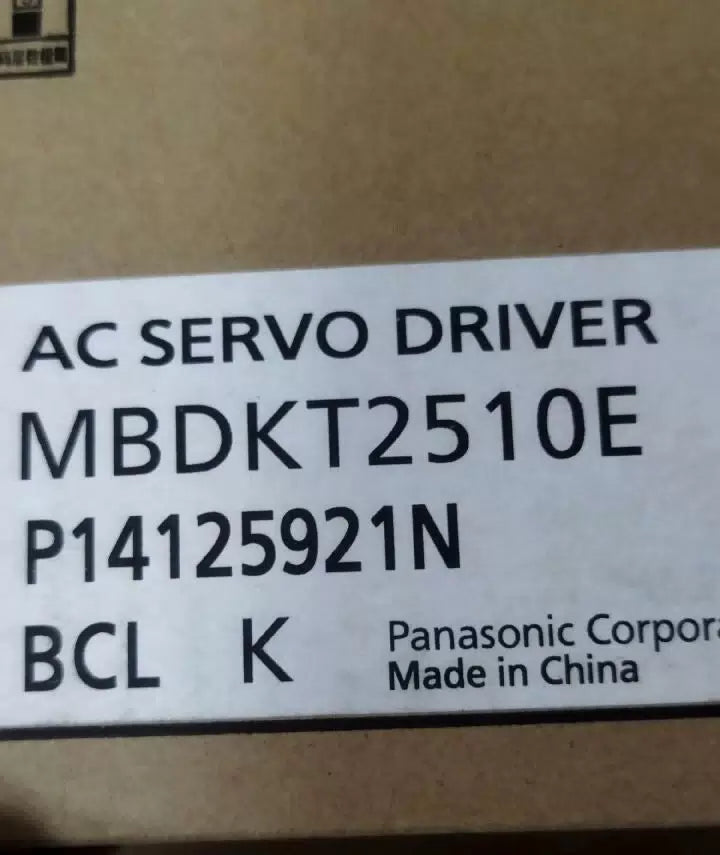 Panasonic AC Servo Driver MBDKT2510E /da [3]