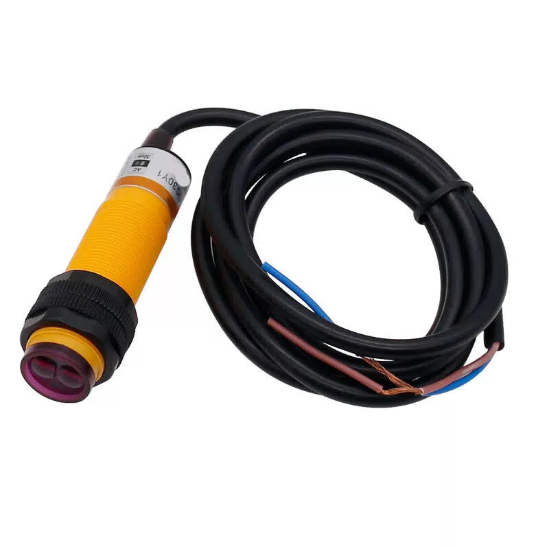 Perty diffuse reflection photoelectric switch sensor, three-wire DC, two-wire AC, normally open infrared sensor E3F-DS30C4, three-wire DC NPN normally open. [5]