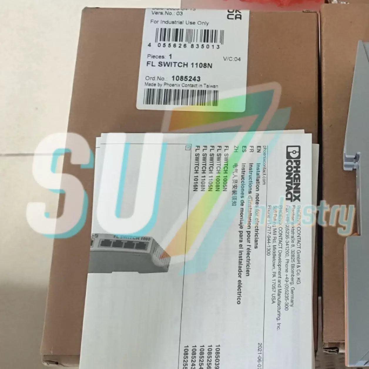 Phoenix 1085243 FL SWITCH 1108N  Industrial Switch #1pcs [3]