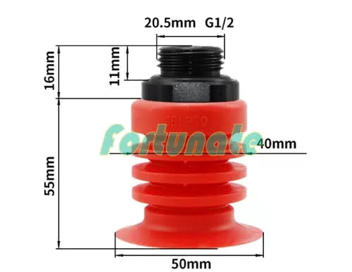 QTY:1  FOR vacuum suction cup SBLP50S-G4M [1]