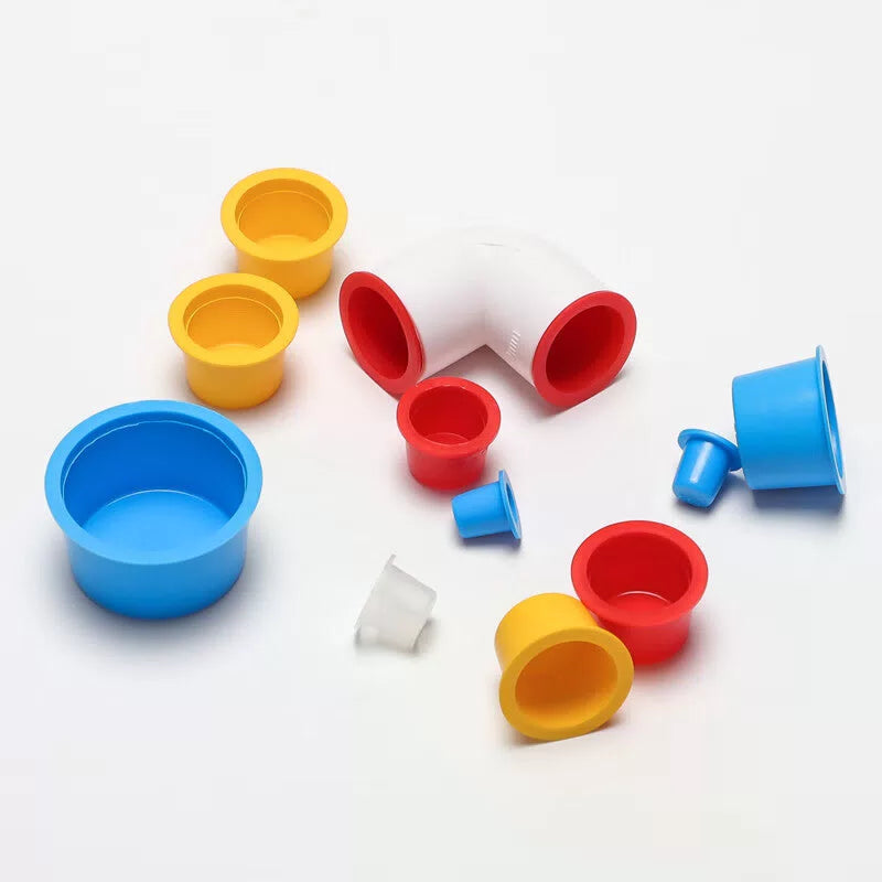 Ren Dian T-shaped conical plastic plug, screw hole plug, end cap, blind cap, hole plug, threaded inner plug, inner cover, decorative cover T-250 (10 pieces) [3]