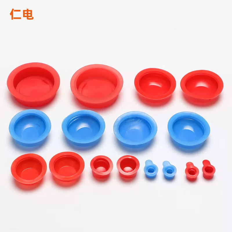 Ren Dian rubber plugs, cylinder rubber plugs, caps, dust plugs, internal threaded hole plugs, oil cylinder rubber plugs, DR-Φ40 (20 pieces) [2]