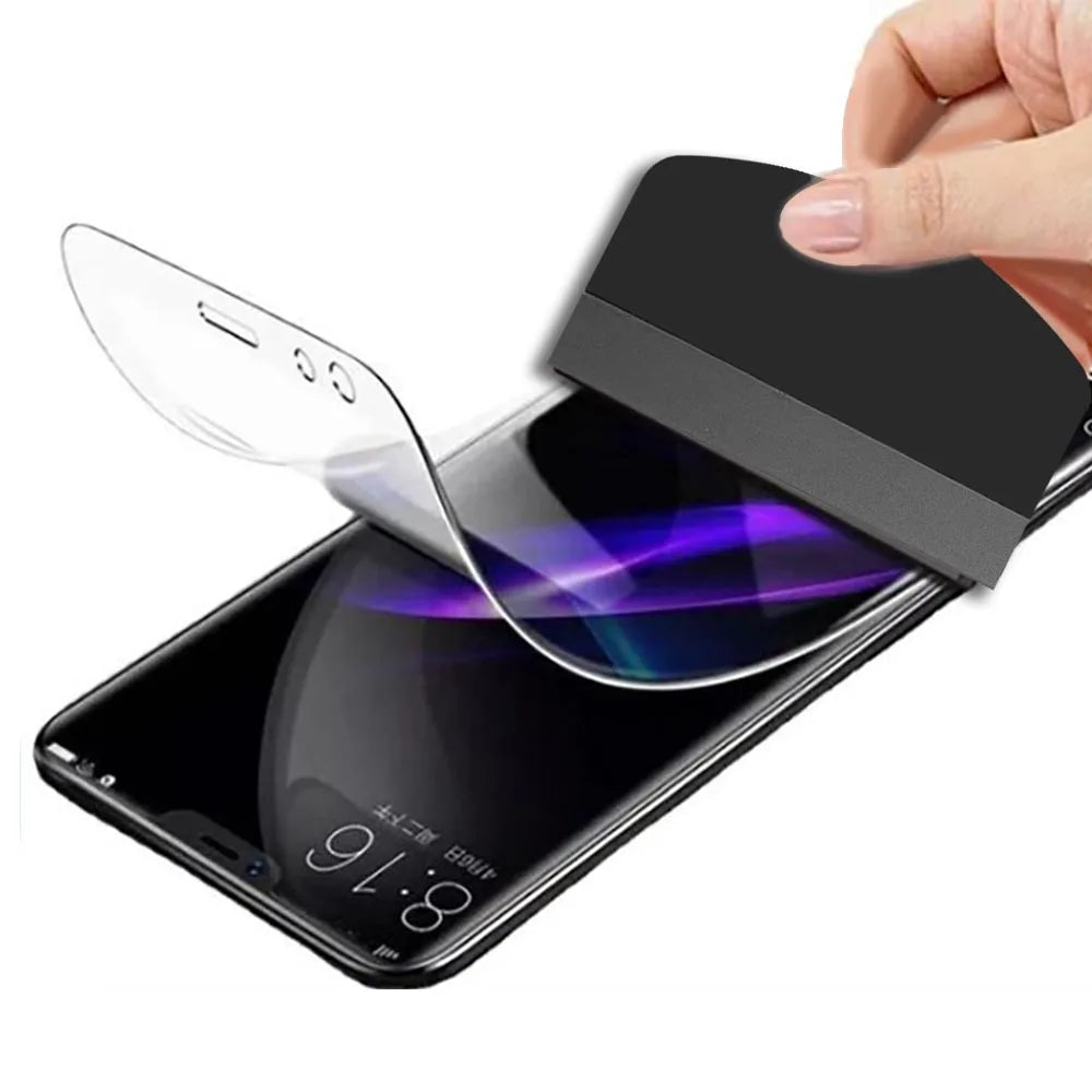 10PCS Hydrogel Cutting Plotter Film Squeegee Screen Protector Wrapping Scraper De-bubble Shovel For Tablet ipad Cell Phone Tool