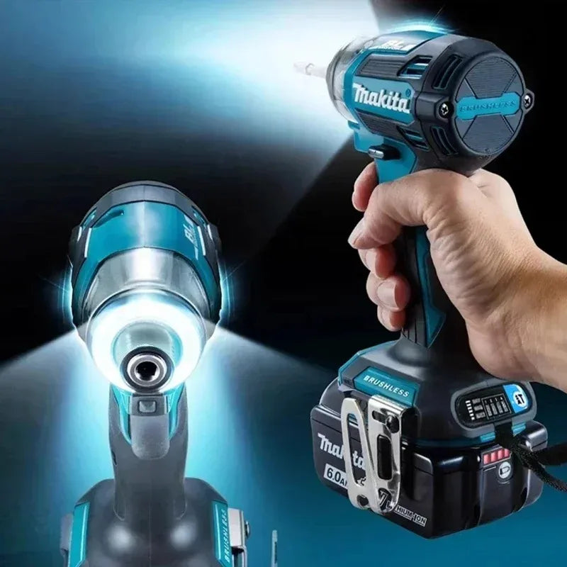 Makita DTD173 1800RPM 180Nm Cordless Impact Driver 180Nm Brushless Motor Electric Drill Wood Bolt T Mode For Makita Battery