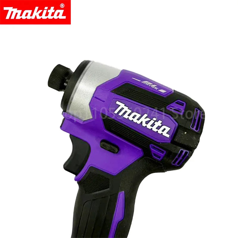 Makita 18V DTD173 Multi‑Color Brushless Impact Screwdriver 180Nm T‑Mode For Home Improvement, DIY Wood & Bolt Fastening Projects