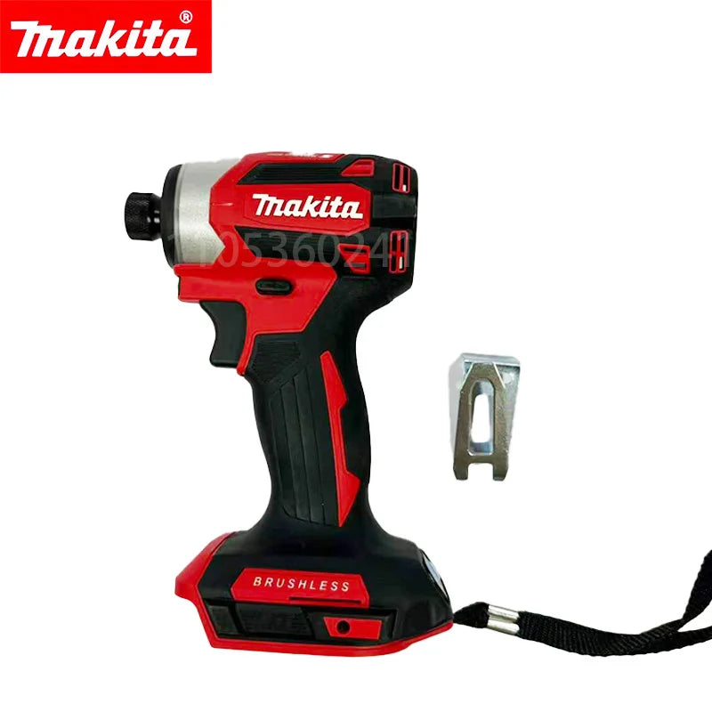 Makita 18V DTD173 Multi‑Color Brushless Impact Screwdriver 180Nm T‑Mode For Home Improvement, DIY Wood & Bolt Fastening Projects