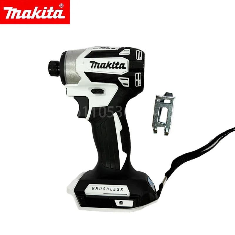 Makita 18V DTD173 Multi‑Color Brushless Impact Screwdriver 180Nm T‑Mode For Home Improvement, DIY Wood & Bolt Fastening Projects