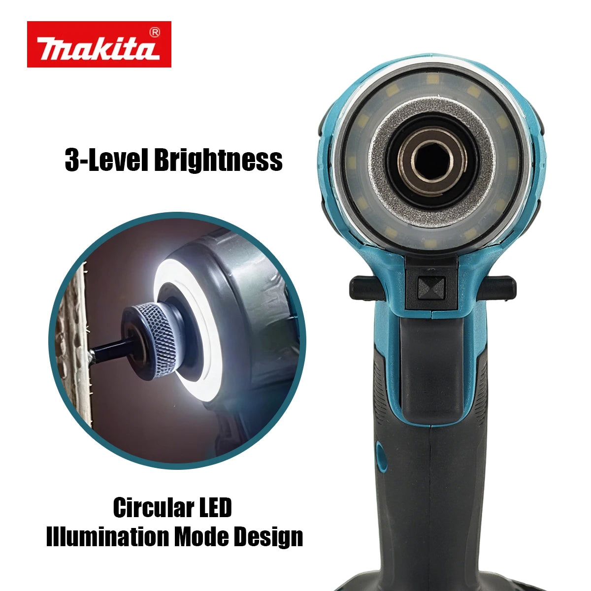 Makita DTD173 1800RPM 180Nm Cordless Impact Driver 180Nm Brushless Motor Electric Drill Wood Bolt T Mode For Makita Battery