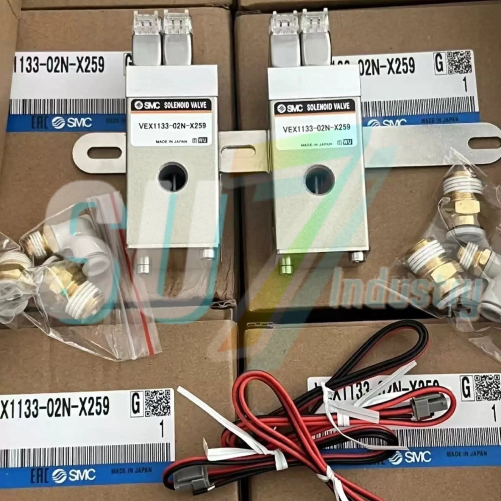 SMC VEX1133-02N-X259 Solenoid Valve# 1pcs    In Box [6]