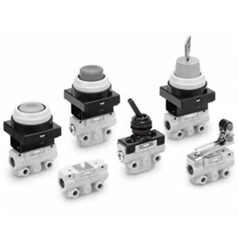 SMC two-position three-way mechanical control valve; VM130-01-00A [1]