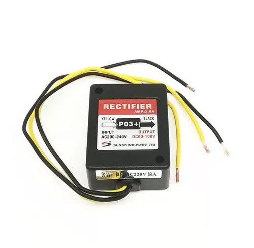 SUNSO RECTIFIER P03+ AC200~240V DC90~108V 1.6AMP Rectifier Motor Brake Device [3]