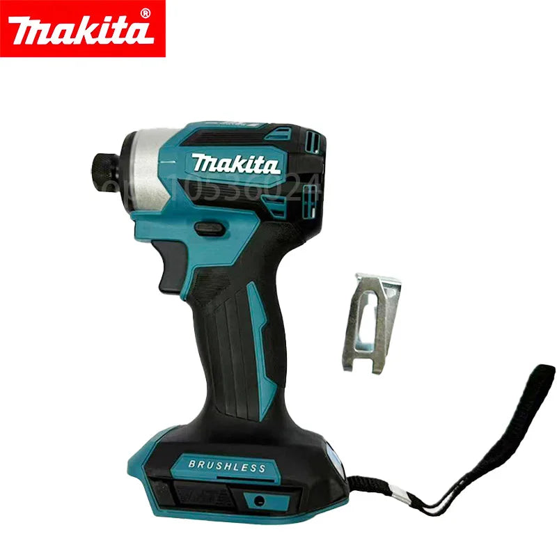 Makita 18V DTD173 Multi‑Color Brushless Impact Screwdriver 180Nm T‑Mode For Home Improvement, DIY Wood & Bolt Fastening Projects