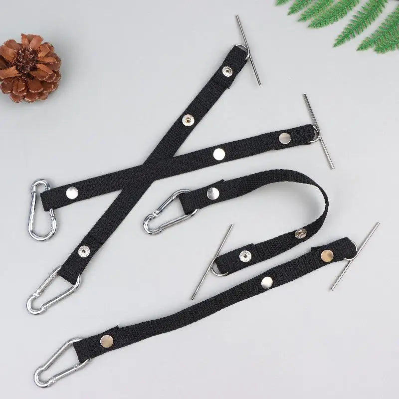 1/4pcs Electrical Tape Holder Adjustable Tape Waist Hanging Tool With Hook For Tool Belt Bag Accessories Electrician Black
