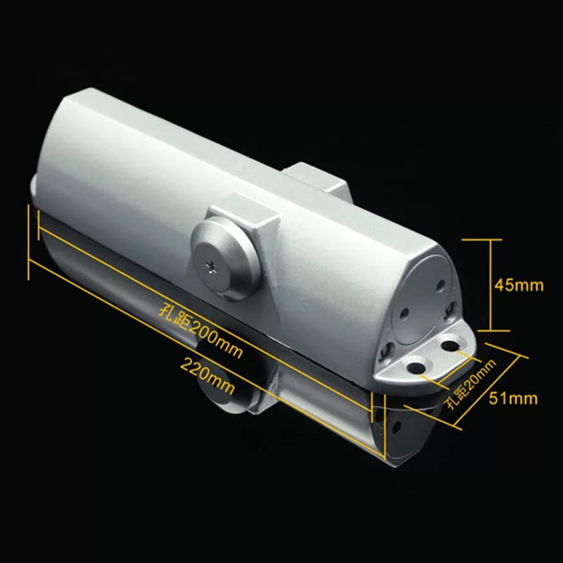 THOMEI Fully Automatic Hydraulic Buffer Door Closer, Home Automatic Door Closer, Fireproof Door Rebound Closer [2]