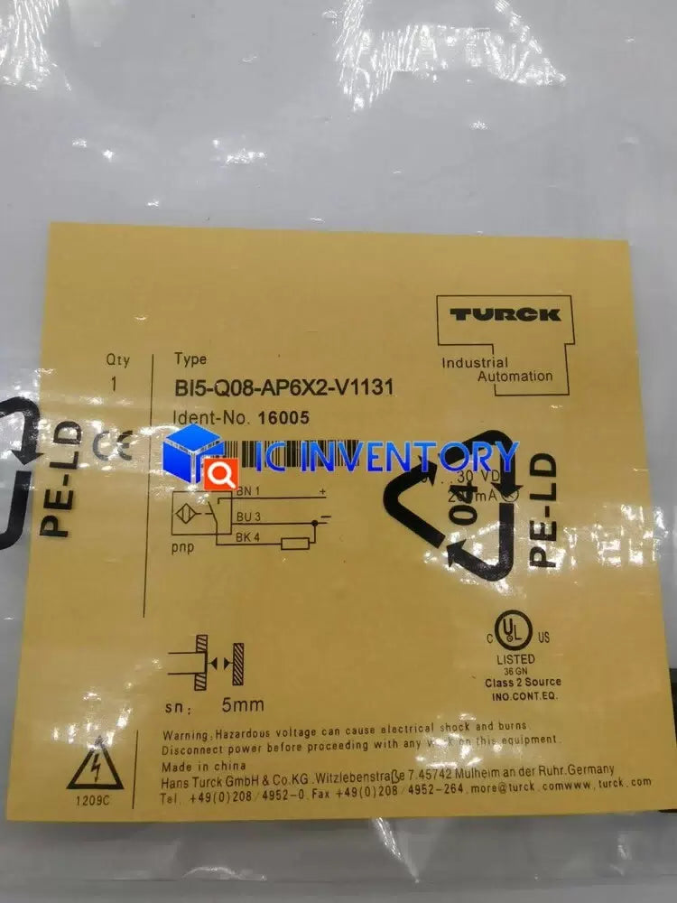TURCK BI5-Q08-AP6X2-V1131 BI5Q08AP6X2V1131 [1]