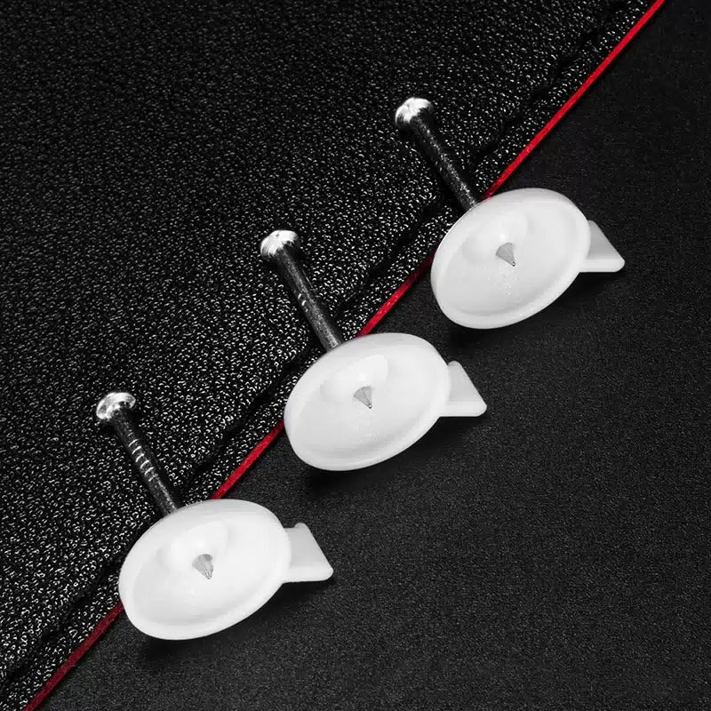 Taizhu steel thumbtacks, wallpaper mosquito netting door curtain photo frame advertising cloth wall nails. Unit: package. Hammer-in grooved nails 2.1*25 (100 pieces). [4]